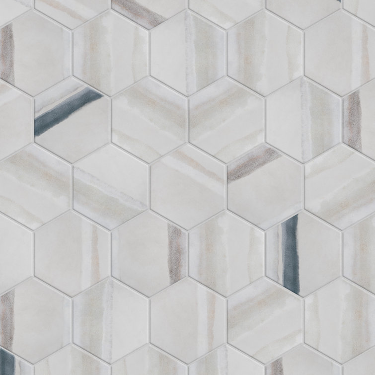 Merola Tile Matter Hex Canvas 8 X 9 Stone Look Wall And Floor Tile And Reviews Wayfair Canada 4945